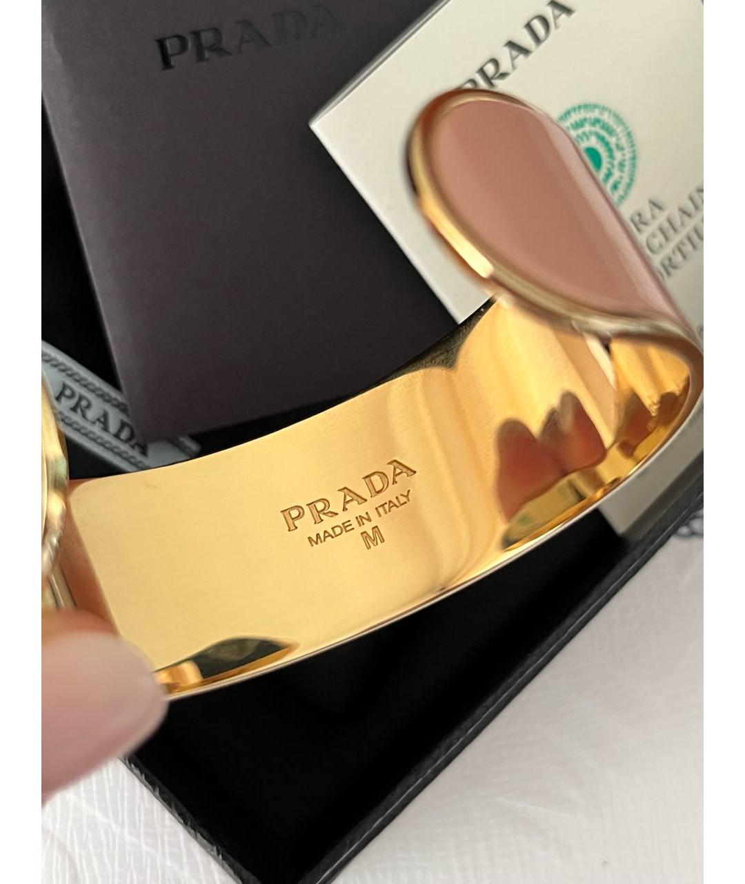 PRADA Розовый браслет, фото 3
