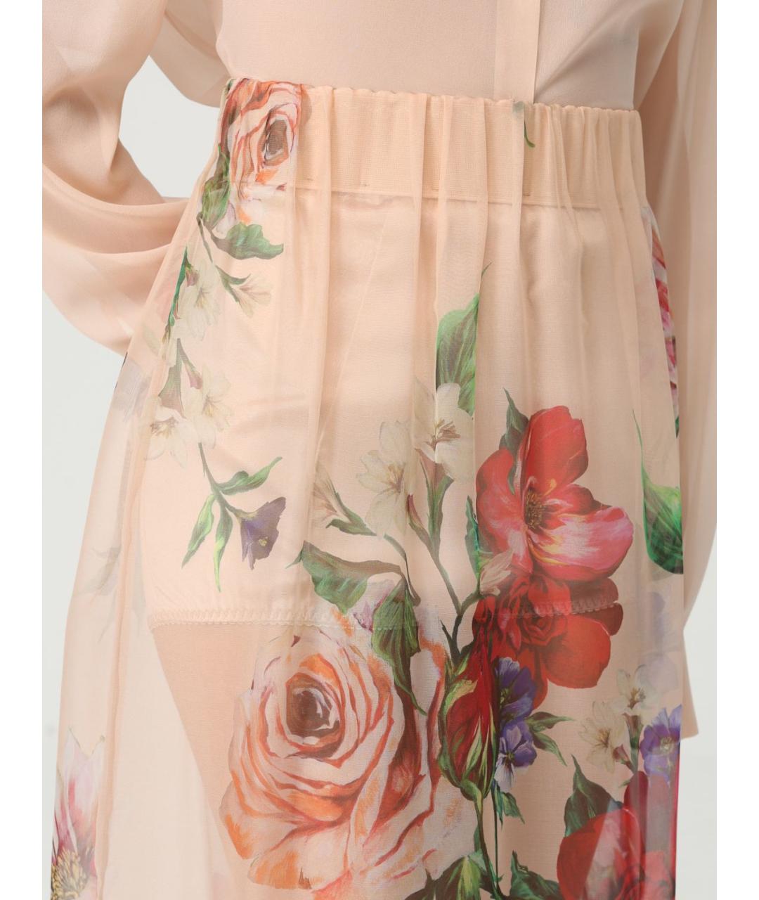 DOLCE&GABBANA Мульти юбка миди, фото 6