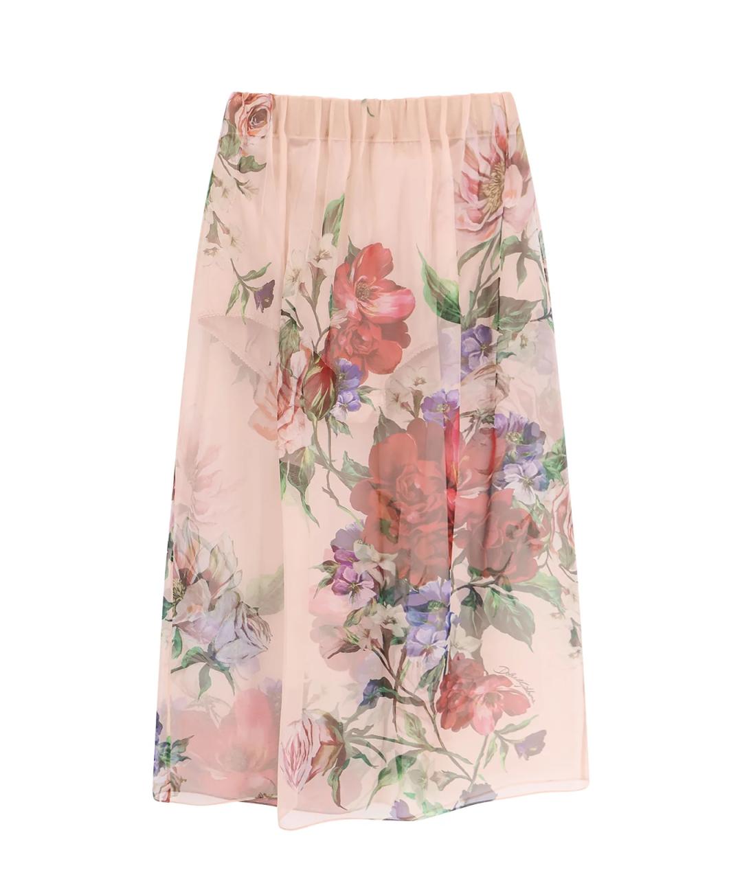 DOLCE&GABBANA Мульти юбка миди, фото 1