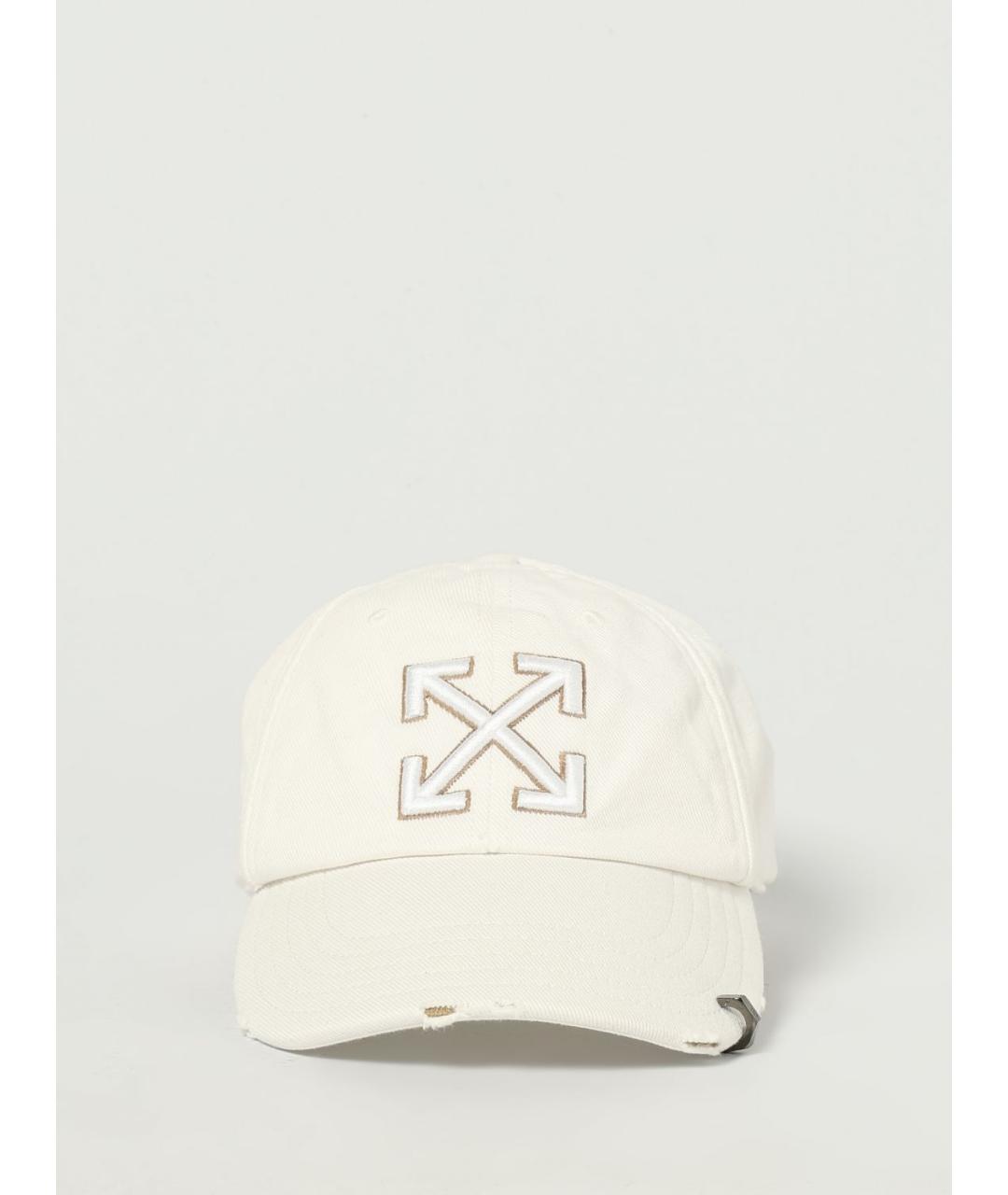 OFF-WHITE Белая кепка, фото 3