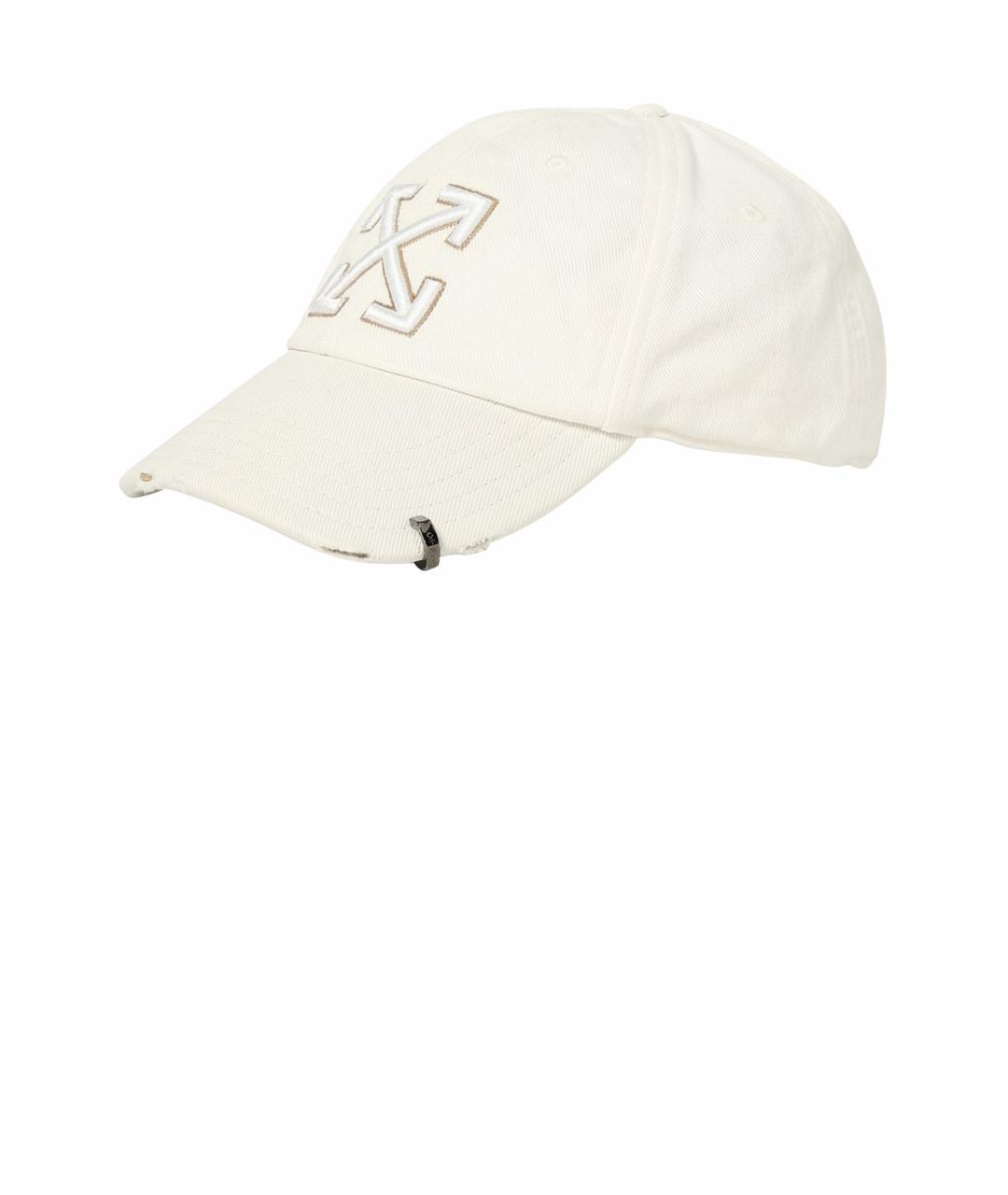 OFF-WHITE Белая кепка, фото 5