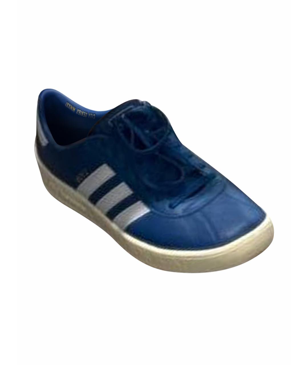 ADIDAS Синие низкие кроссовки / кеды, фото 1