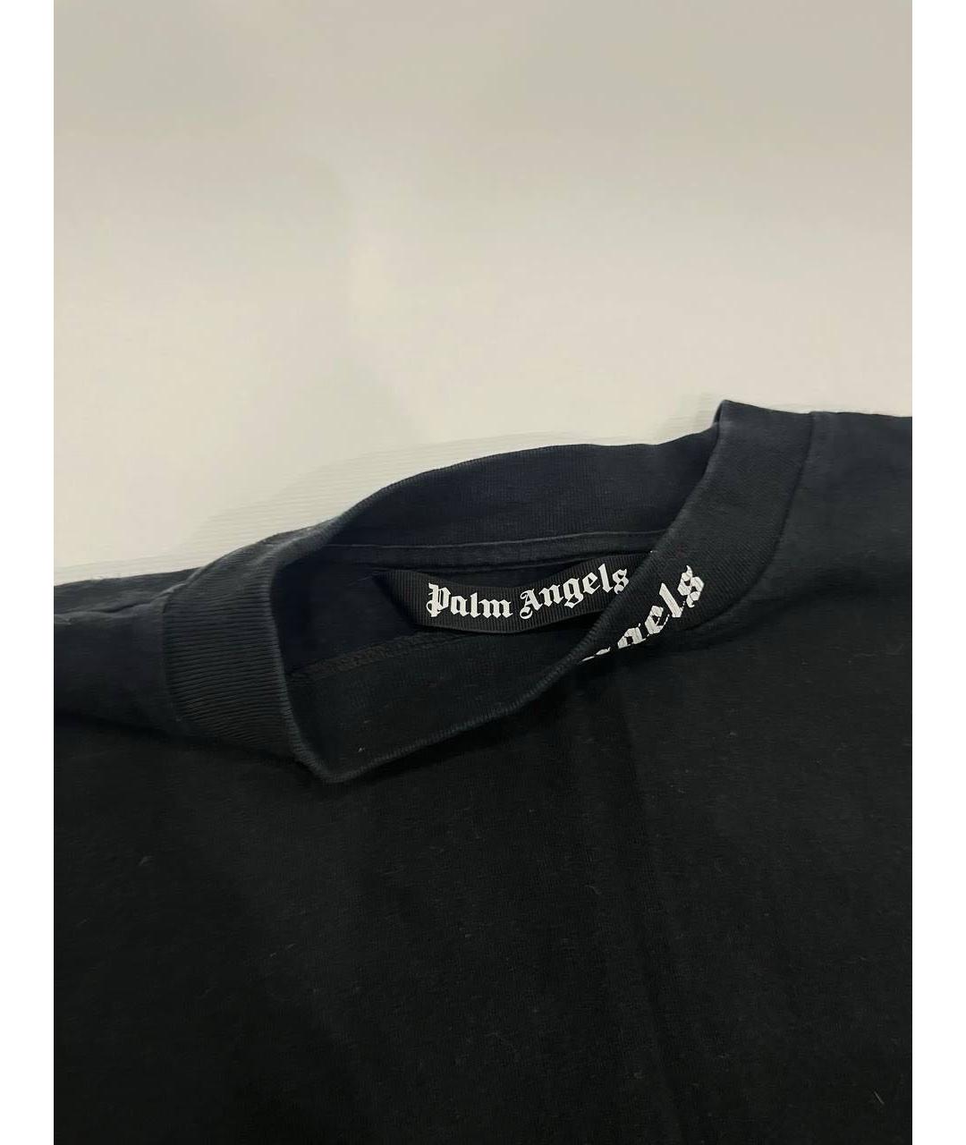 PALM ANGELS Черная футболка, фото 3