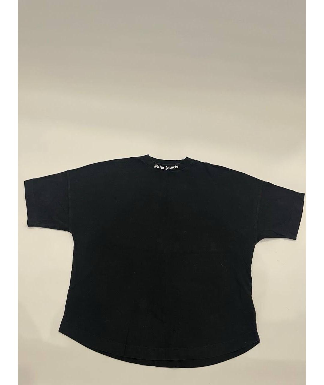 PALM ANGELS Черная футболка, фото 4