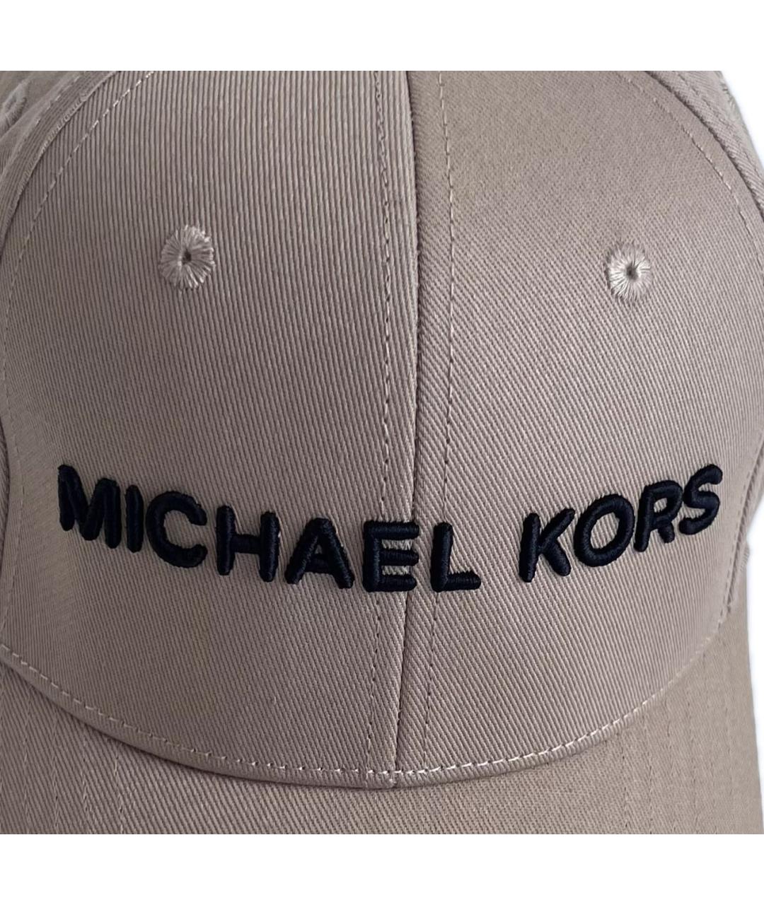 MICHAEL KORS Бежевая хлопковая кепка/бейсболка, фото 4