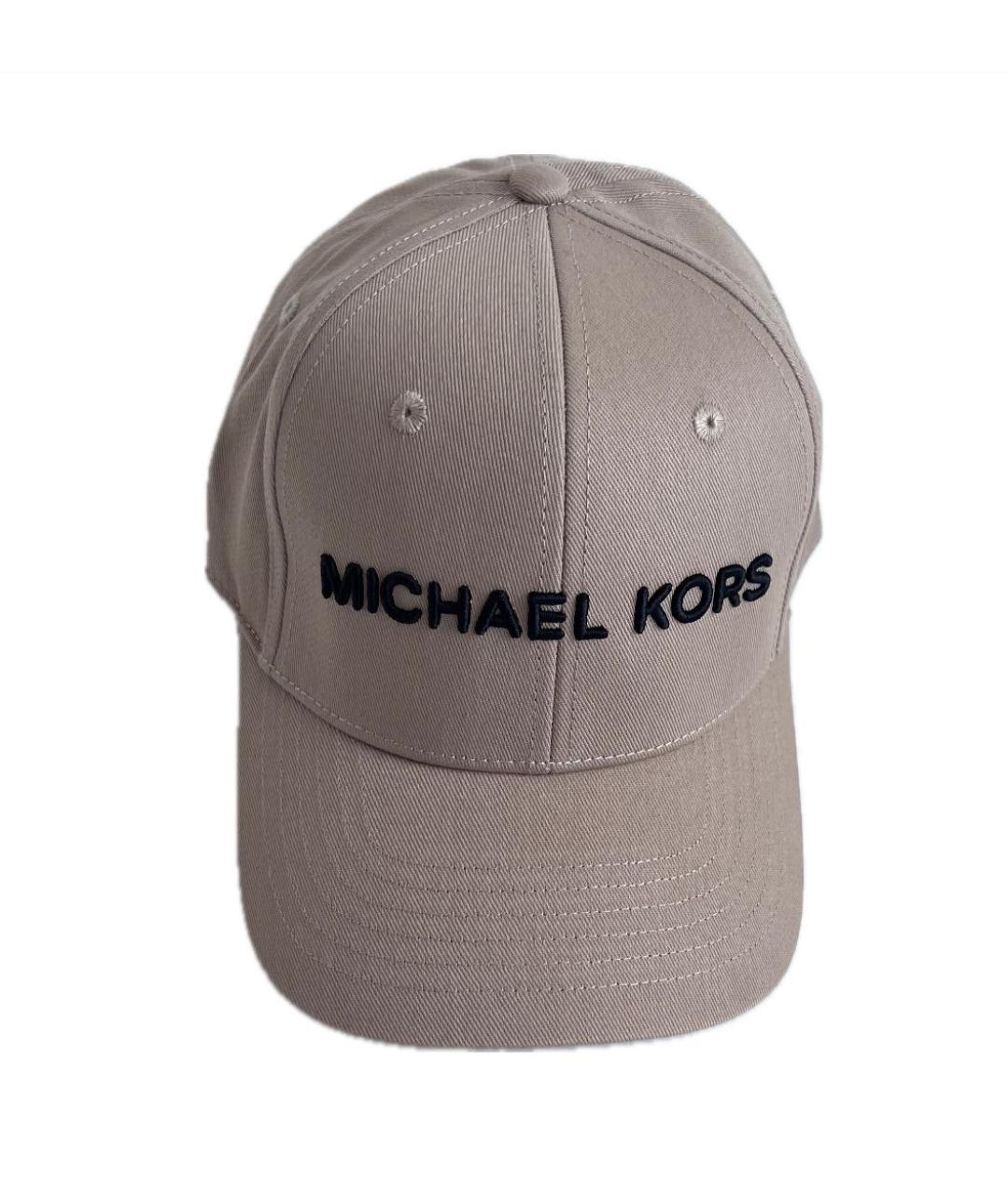 MICHAEL KORS Бежевая хлопковая кепка/бейсболка, фото 9