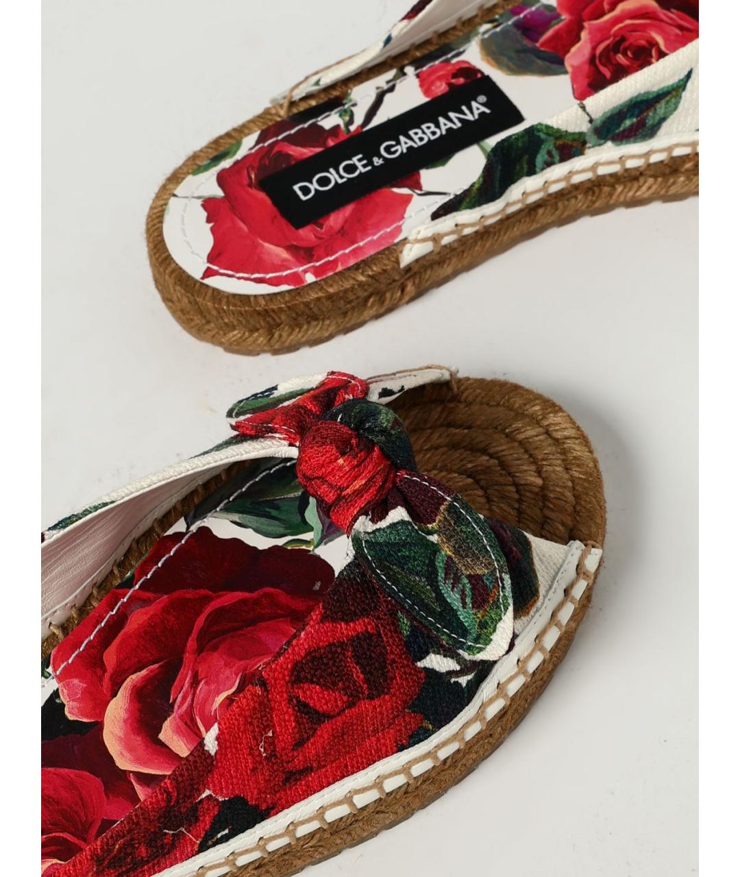 DOLCE&GABBANA Мульти сандалии, фото 4