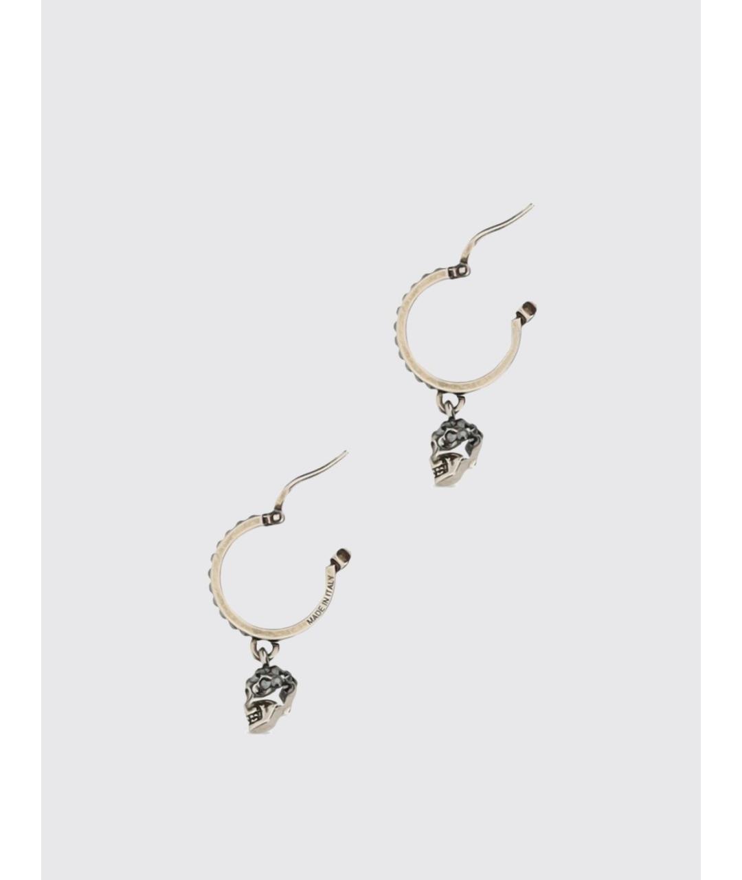 ALEXANDER MCQUEEN Серебряные металлические серьги, фото 2
