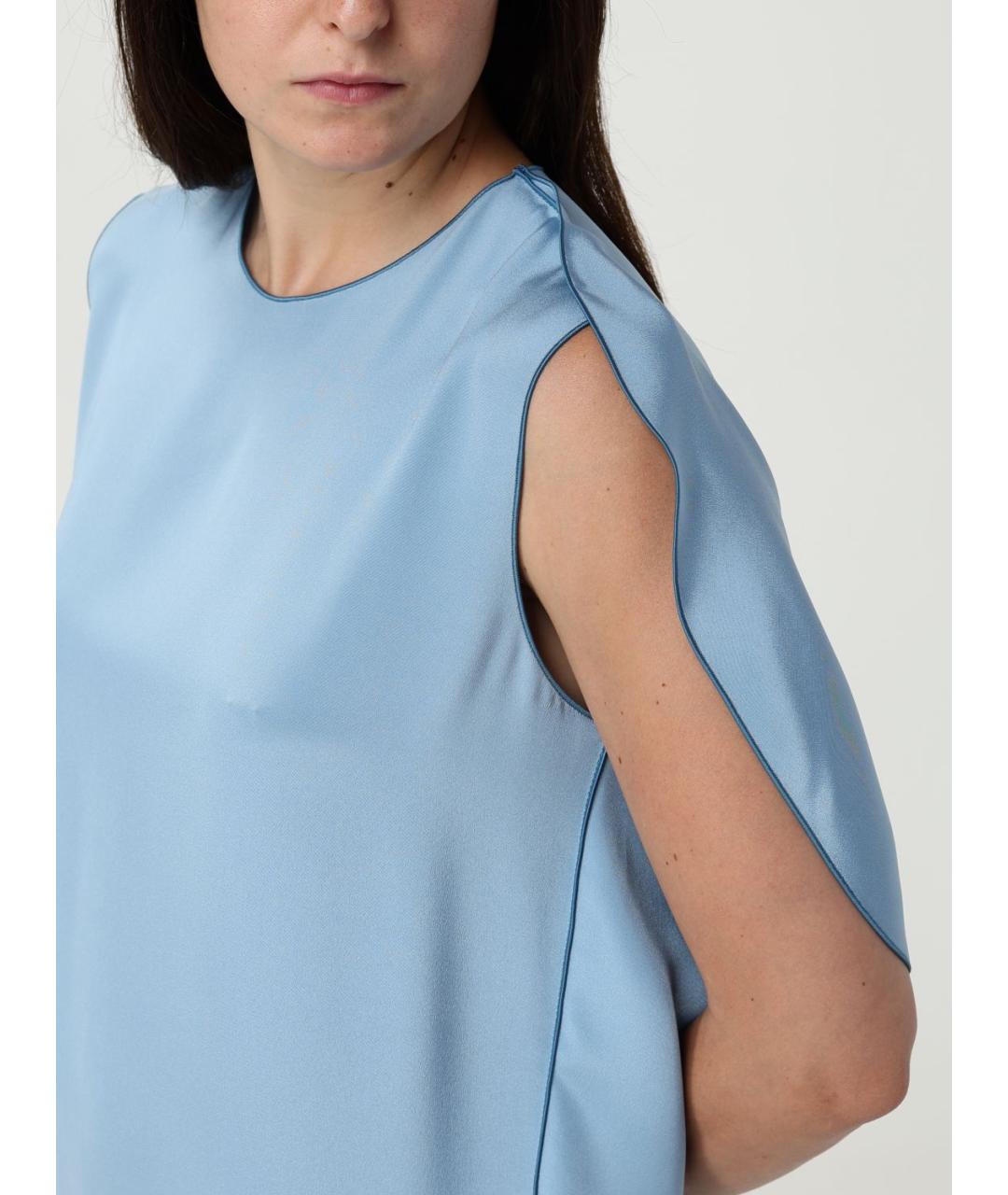 MAX MARA Синее платье, фото 5