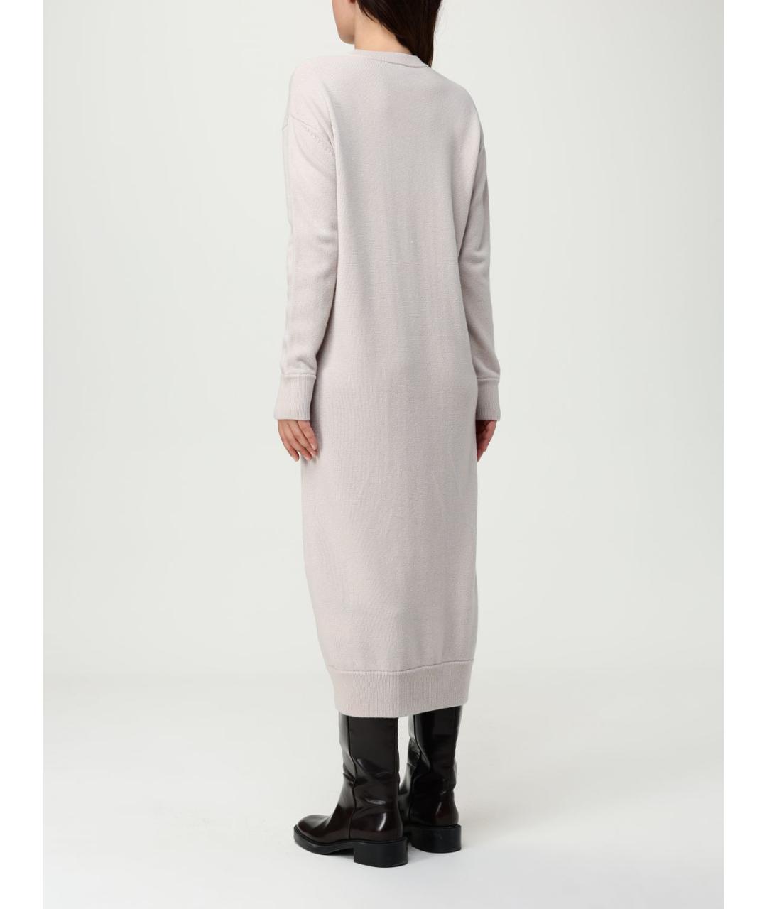 'S MAX MARA Серое повседневное платье, фото 2