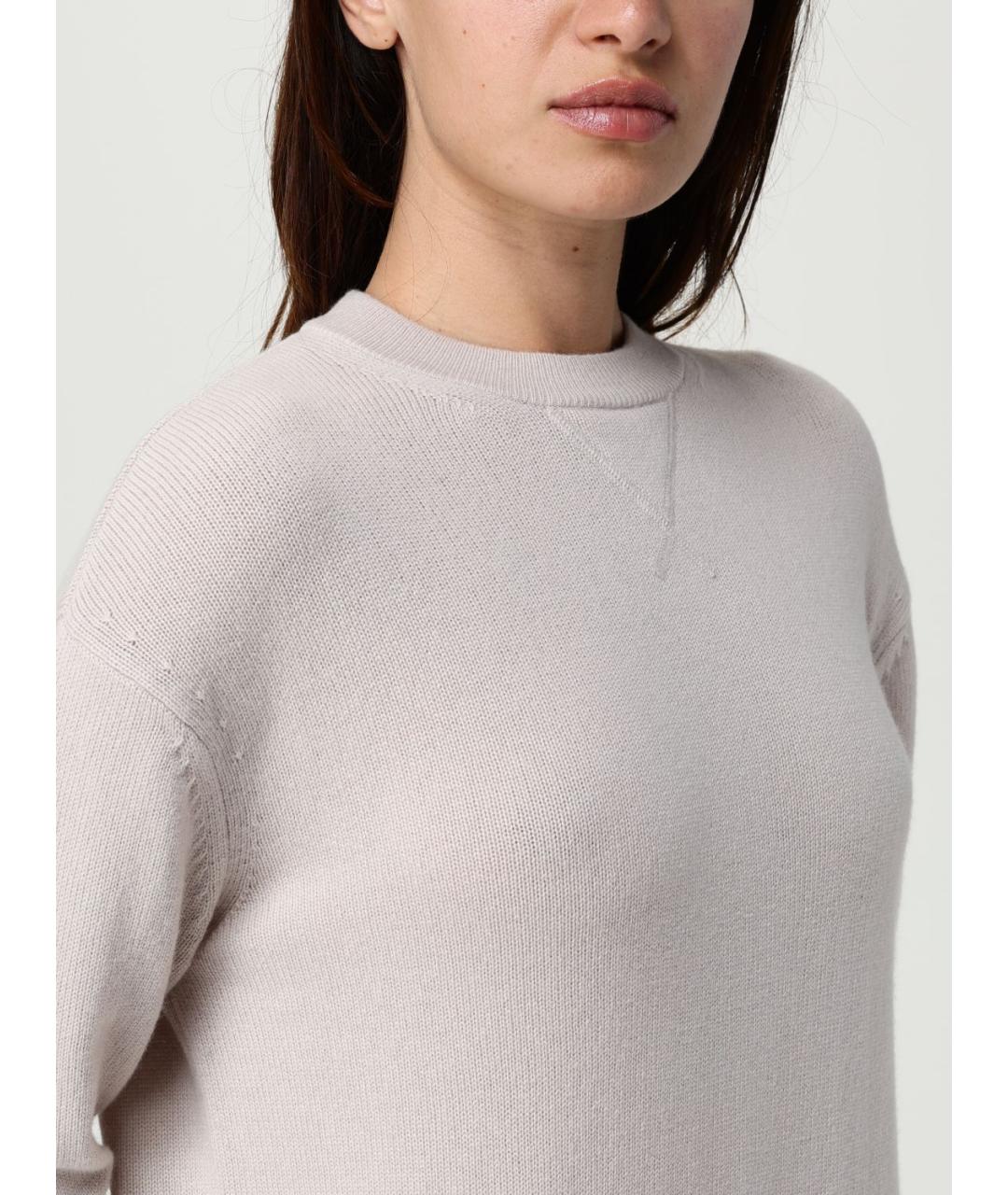 'S MAX MARA Серое повседневное платье, фото 4