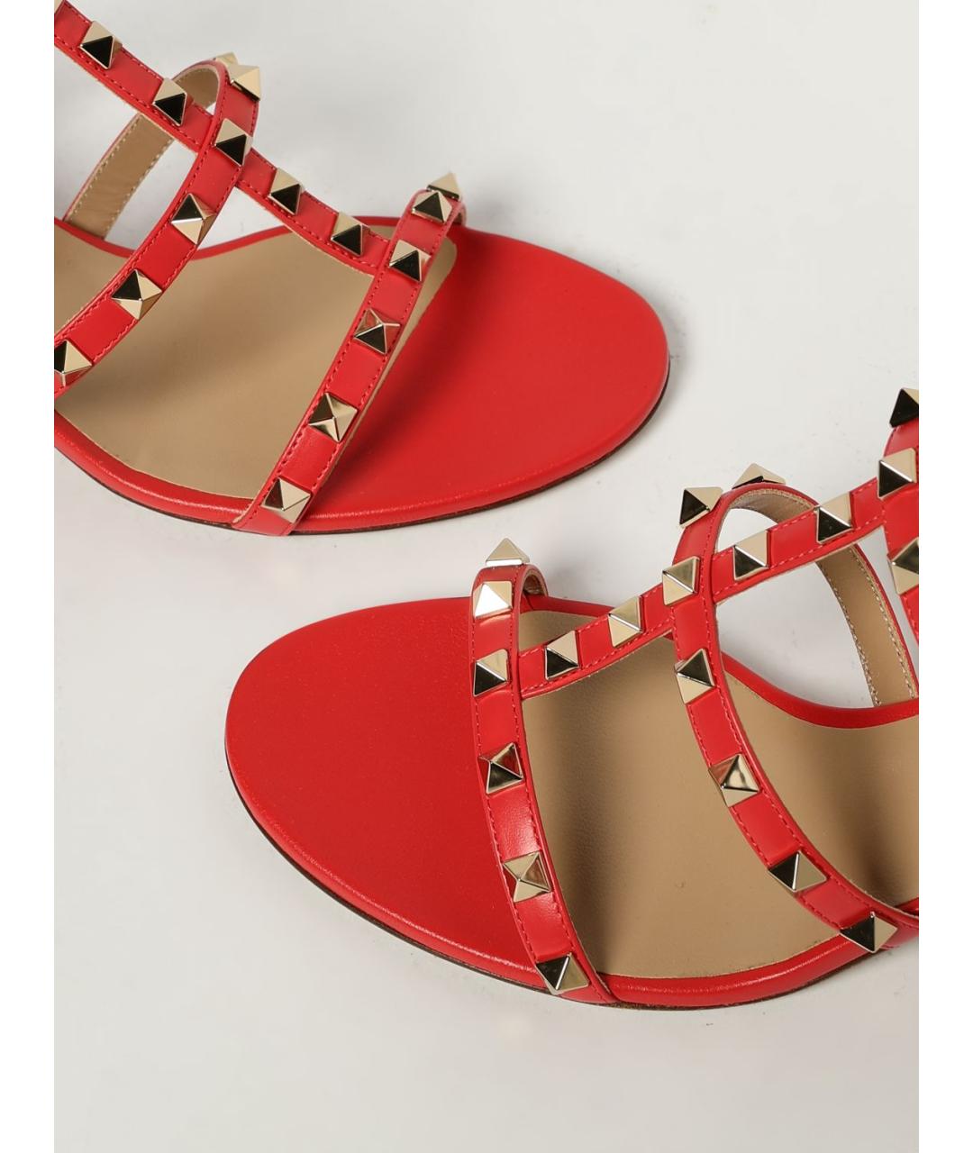 VALENTINO Оранжевое босоножки, фото 4