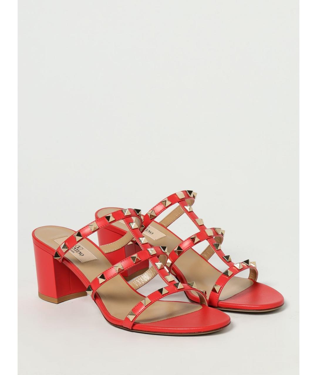 VALENTINO Оранжевое босоножки, фото 2