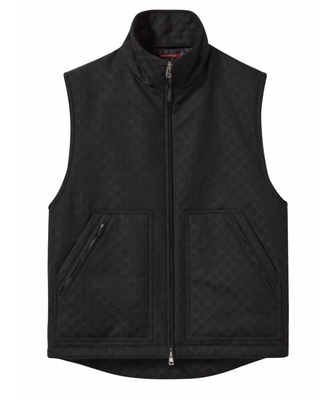 GUCCI Черный жилет, фото 1
