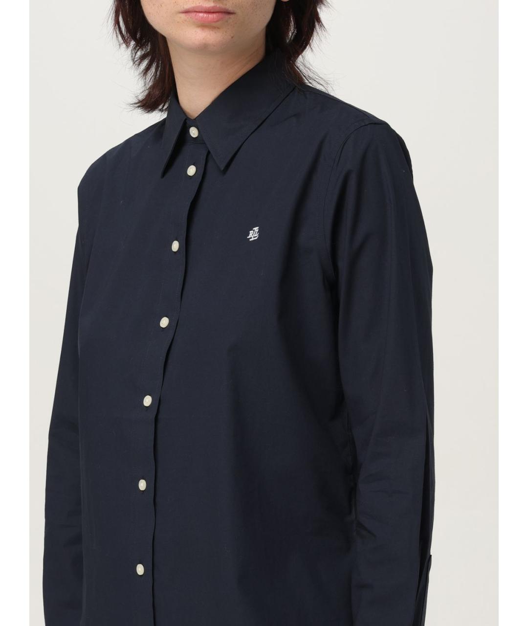 POLO RALPH LAUREN Темно-синяя рубашка, фото 4