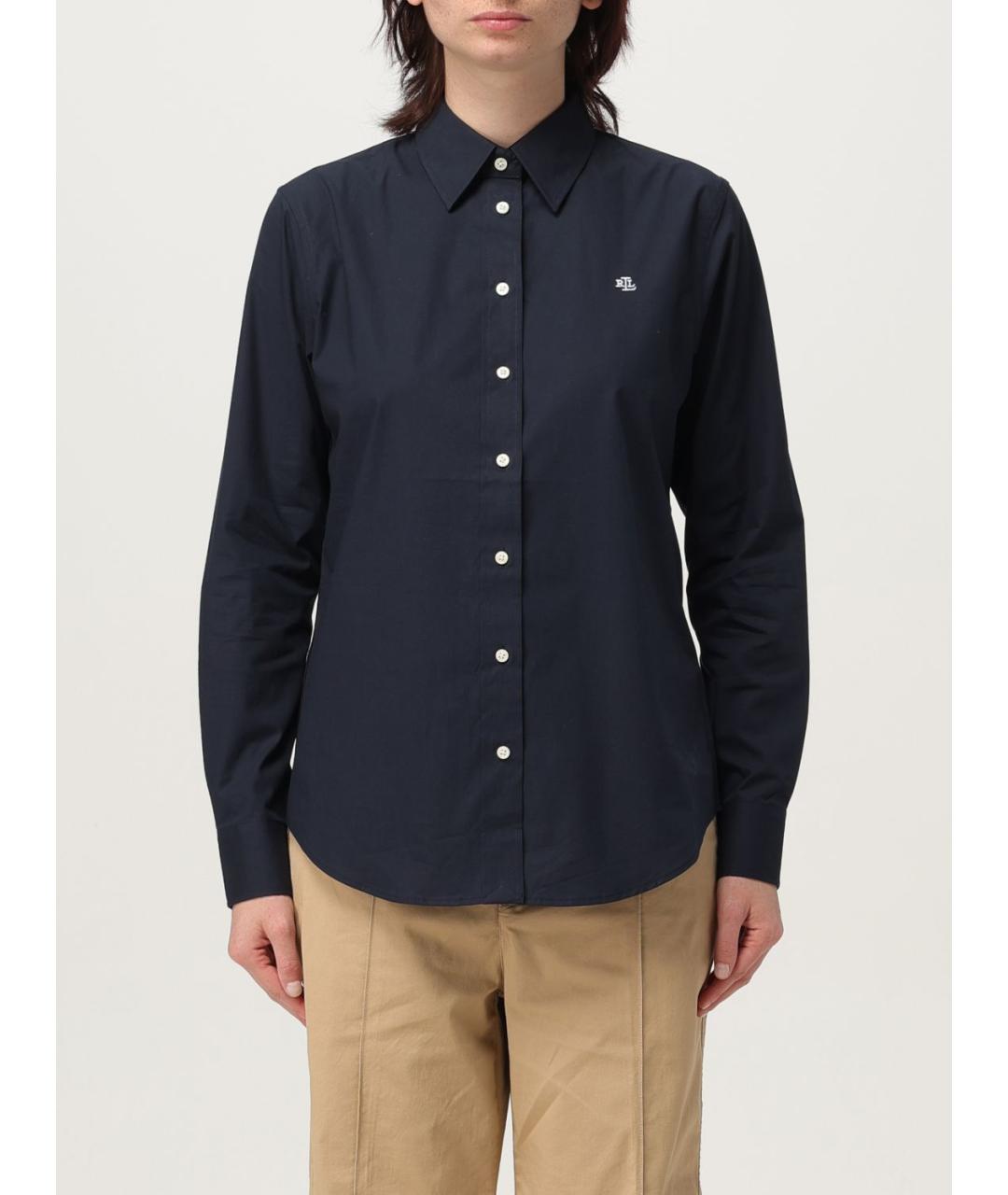 POLO RALPH LAUREN Темно-синяя рубашка, фото 2