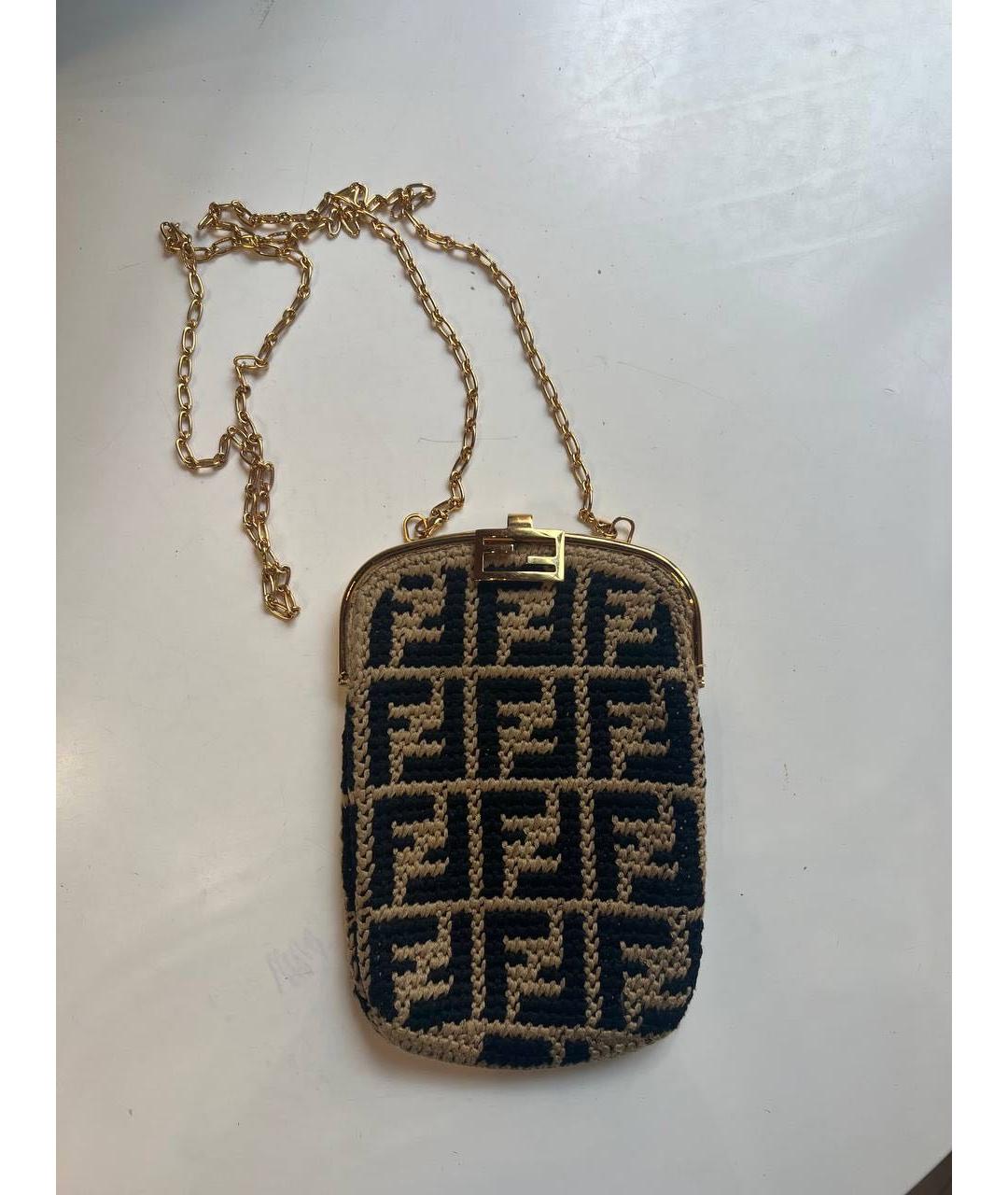 FENDI Шерстяная сумка через плечо, фото 3