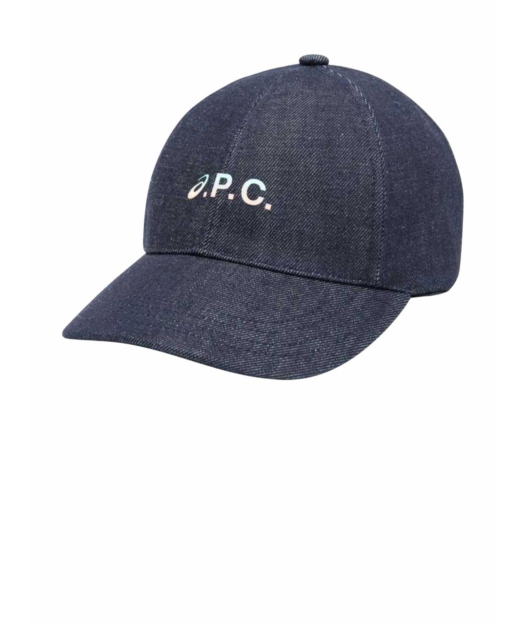 A.P.C. Синяя хлопковая кепка, фото 1