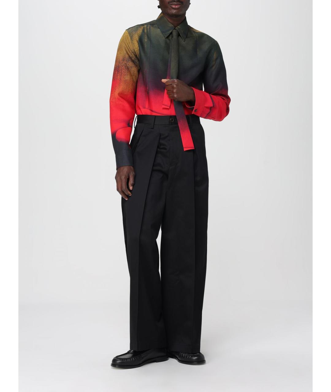 JIL SANDER Мульти шерстяная кэжуал рубашка, фото 3