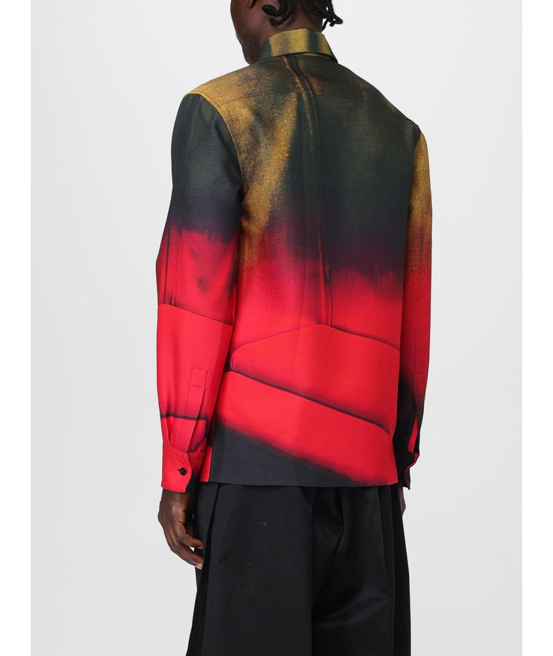 JIL SANDER Мульти шерстяная кэжуал рубашка, фото 4