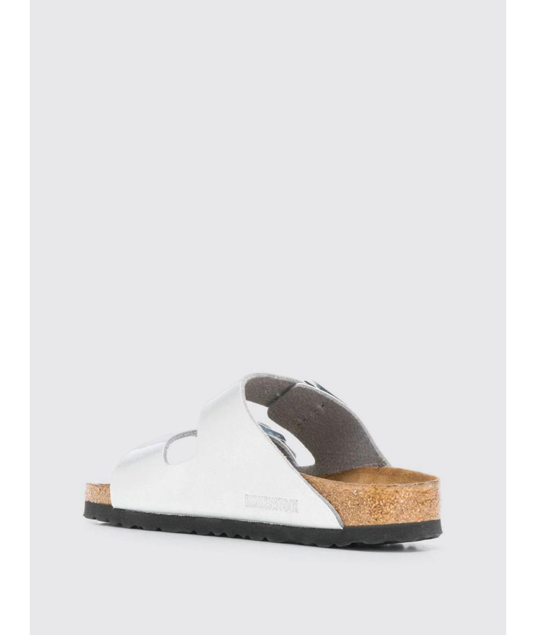 BIRKENSTOCK Серебряные сандалии, фото 3