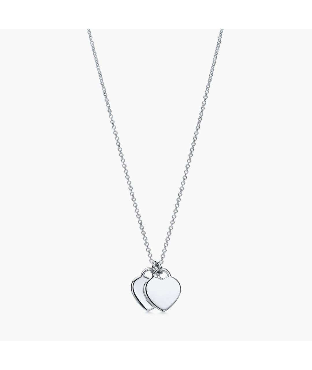 TIFFANY&CO Розовое серебряное колье, фото 3