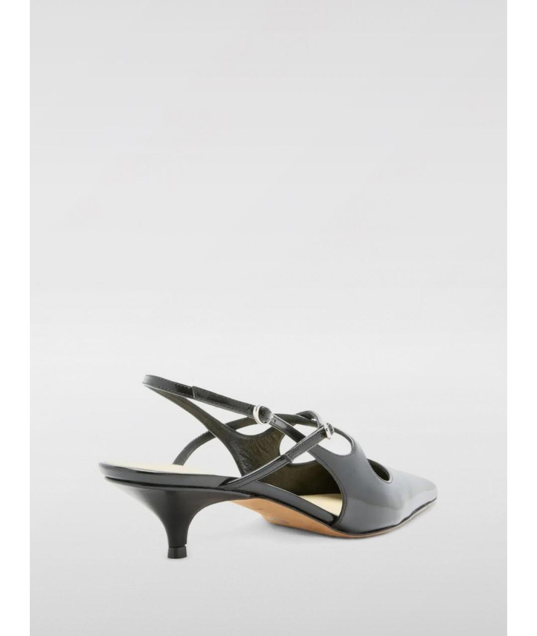 PROENZA SCHOULER Черные туфли из лакированной кожи, фото 3