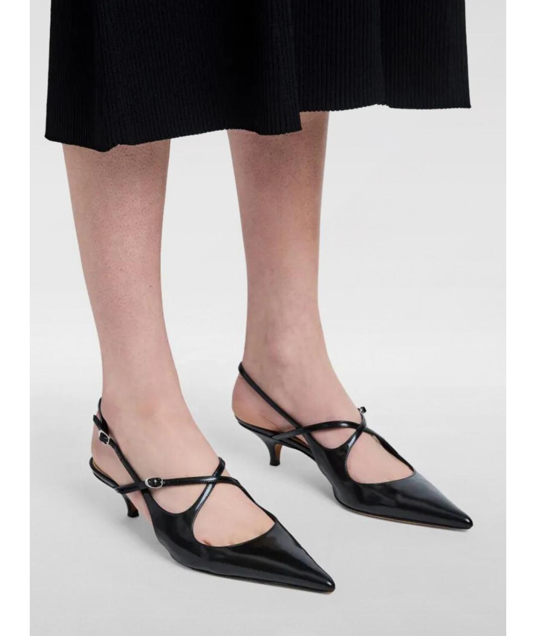 PROENZA SCHOULER Черные туфли из лакированной кожи, фото 2