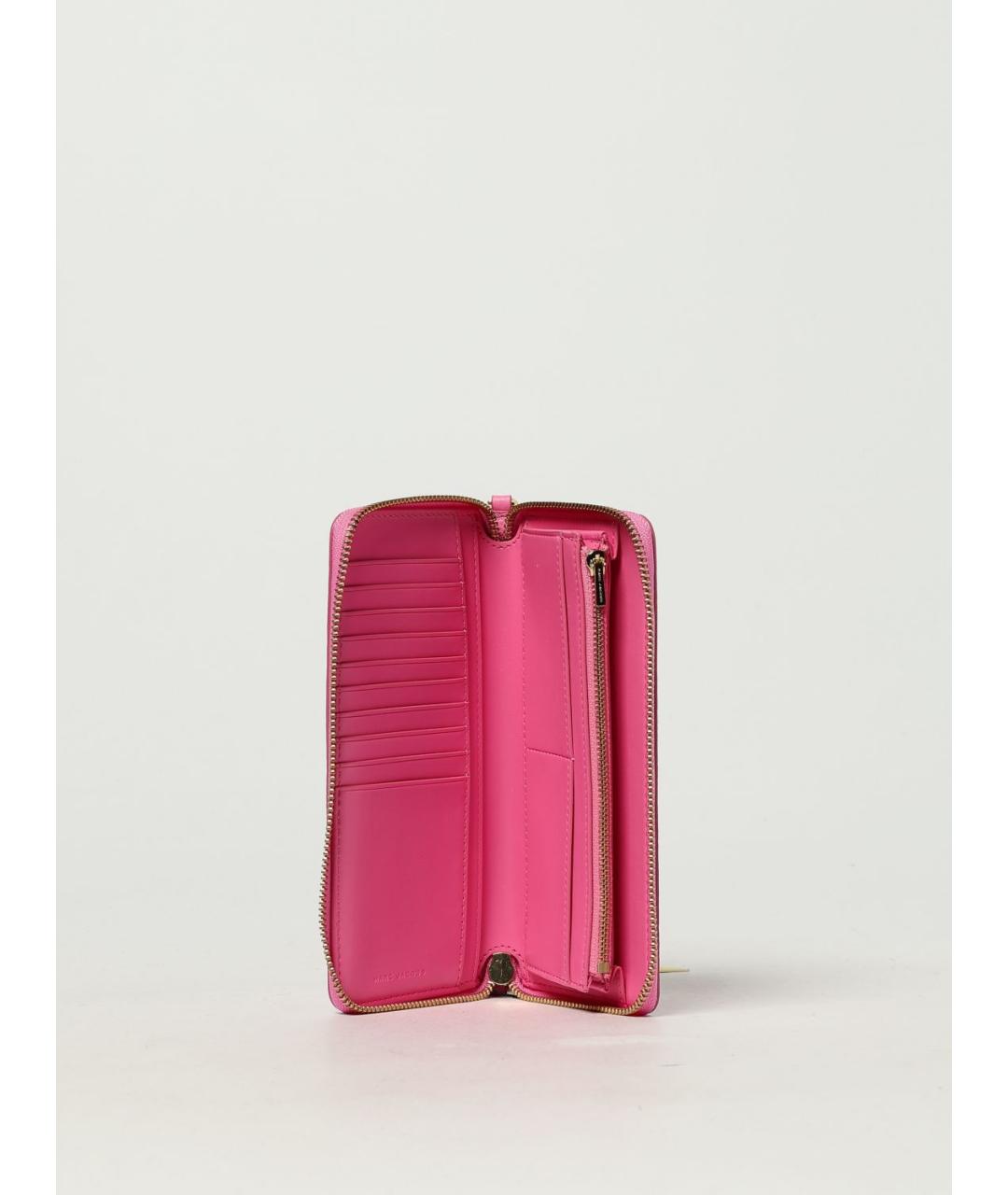 MARC JACOBS Розовый кожаный кошелек, фото 2