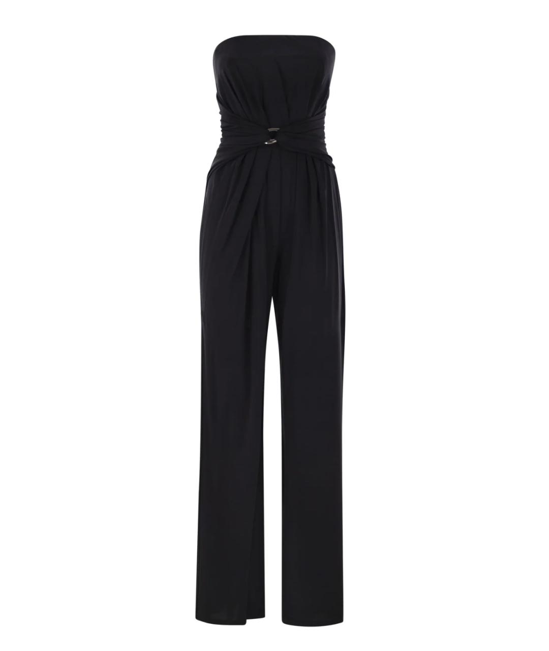 MAX MARA Синий вискозный комбинезон, фото 1