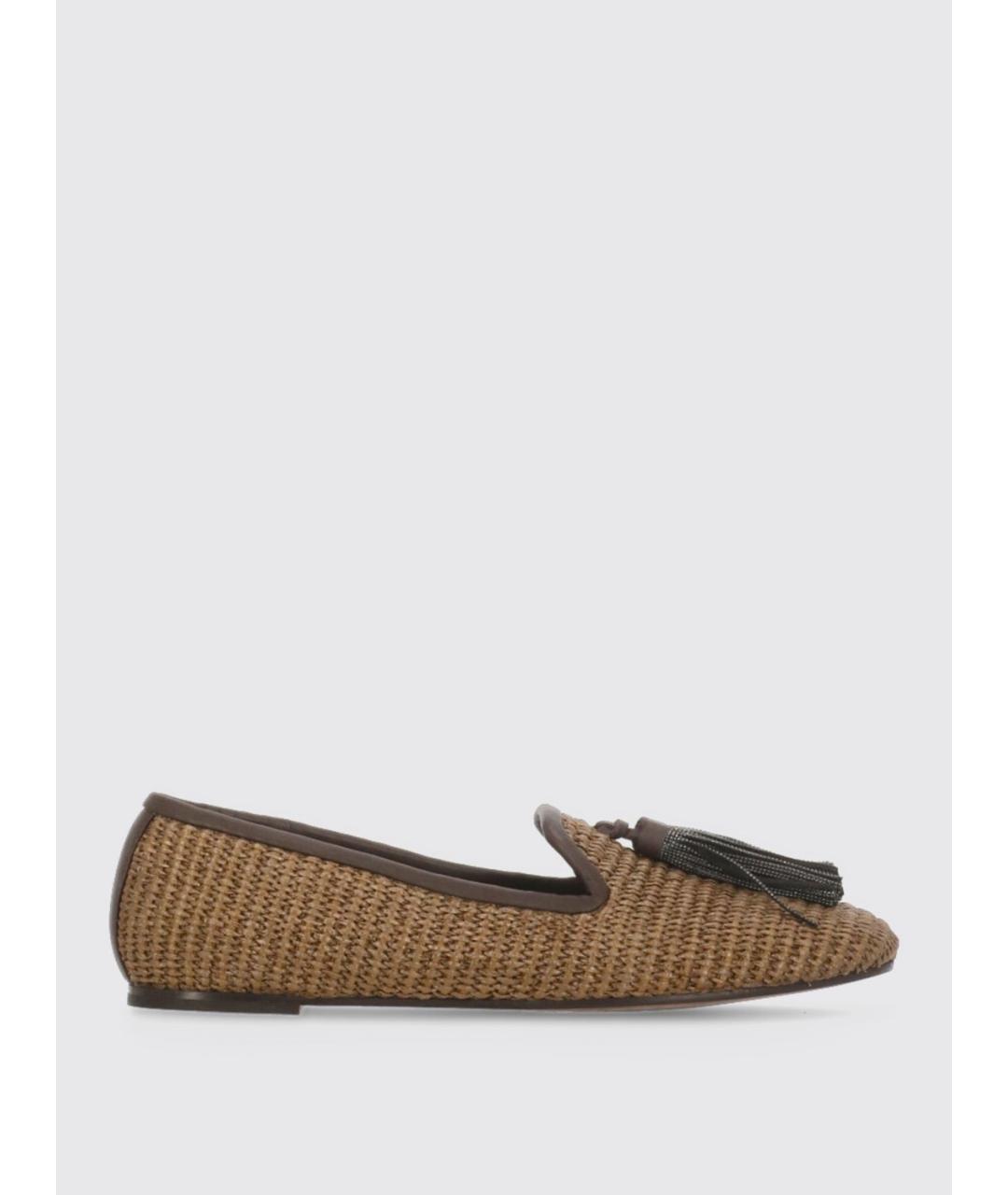 BRUNELLO CUCINELLI Коричневые лоферы, фото 5