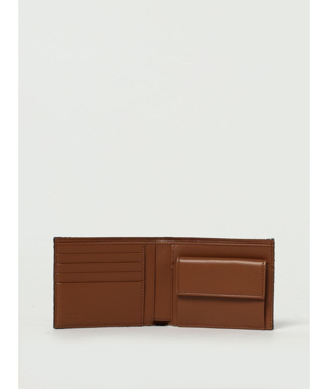 FENDI Синий кошелек, фото 2