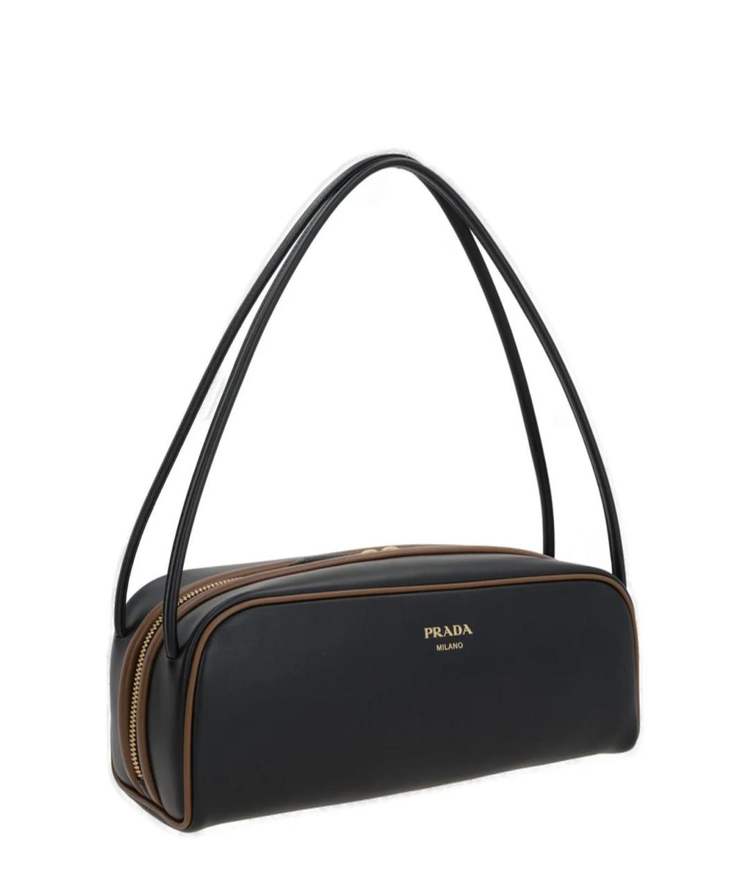 PRADA Черная сумка через плечо, фото 2