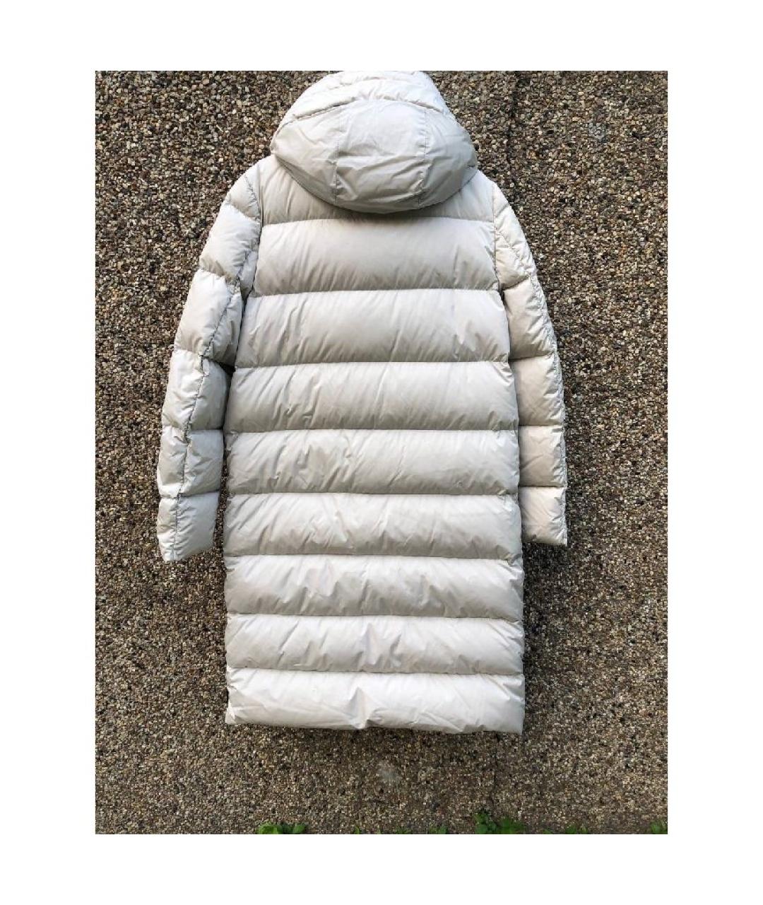 MONCLER Серый пуховик, фото 9