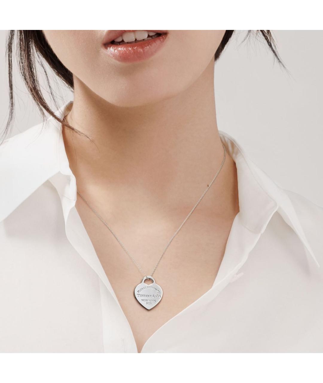 TIFFANY&CO Серебряное серебряное колье, фото 2