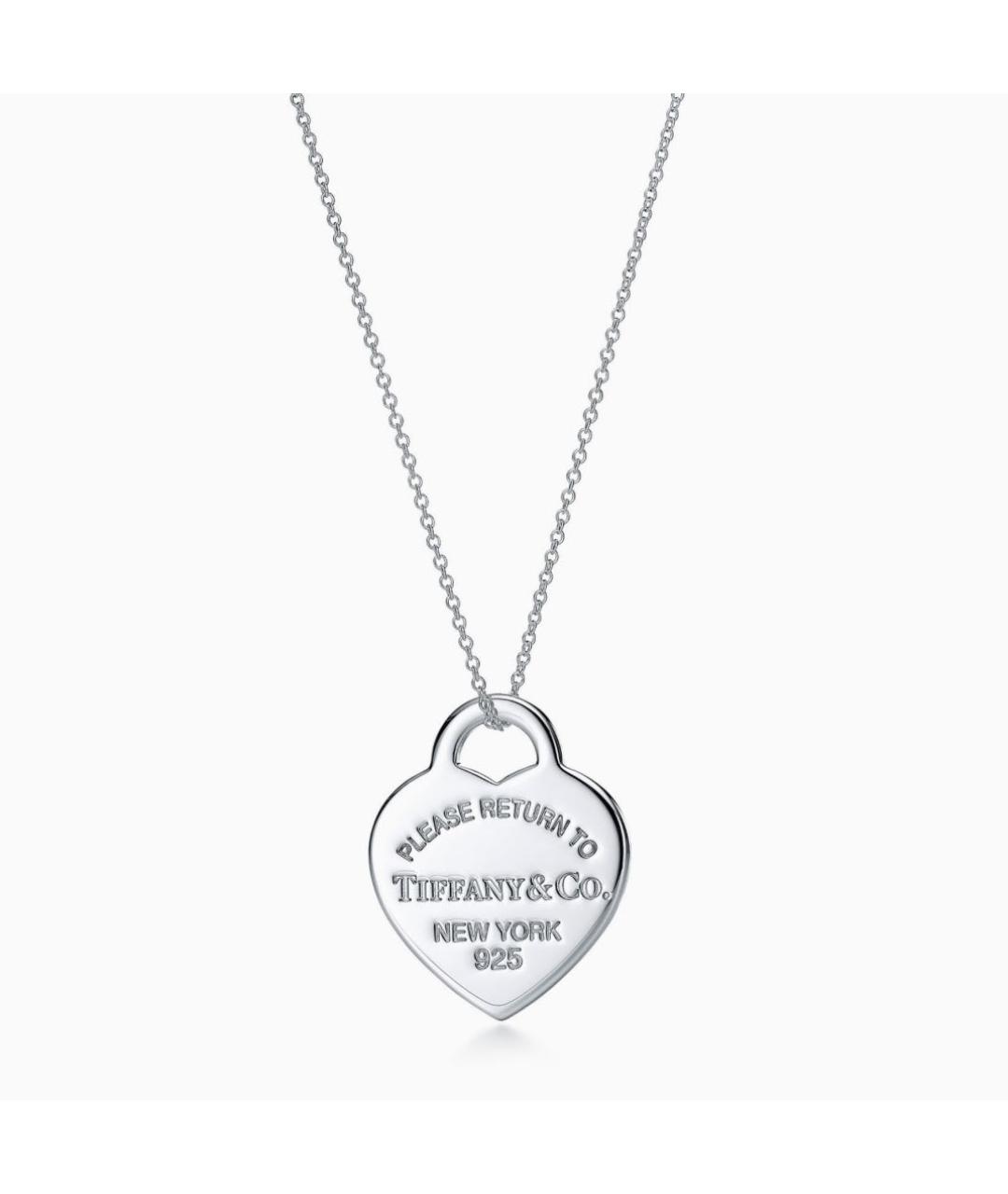 TIFFANY&CO Серебряное серебряное колье, фото 4