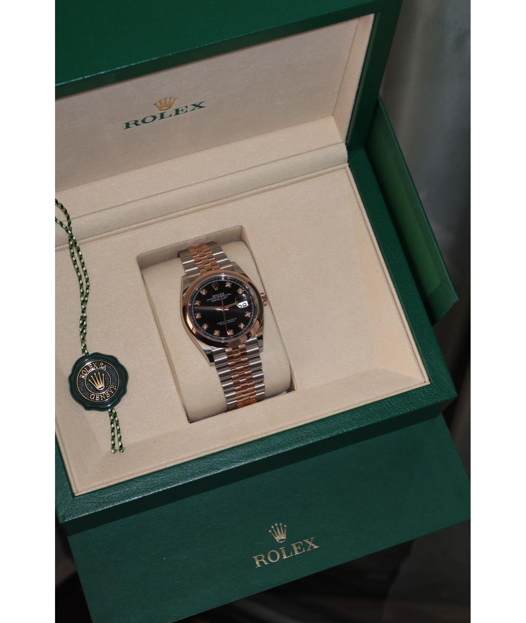 ROLEX Часы из розового золота, фото 4
