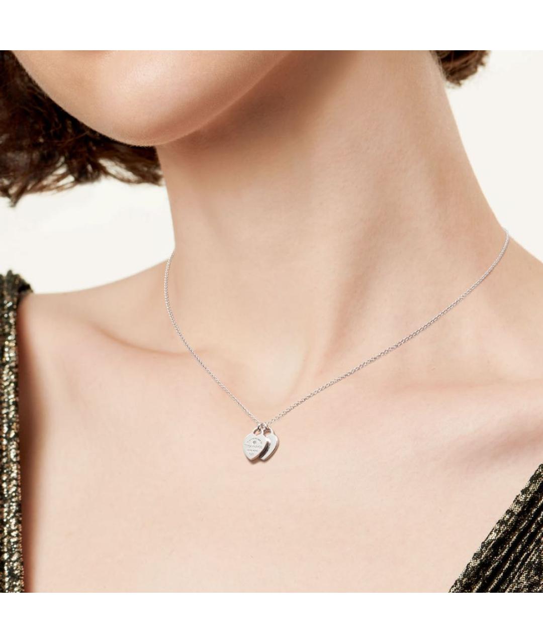 TIFFANY&CO Серебряное серебряное колье, фото 3
