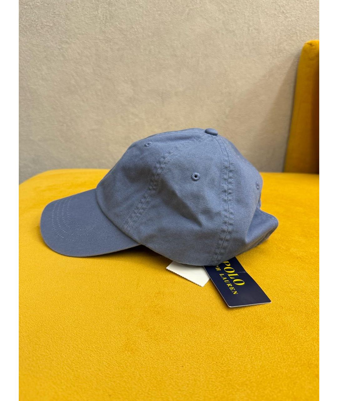 POLO RALPH LAUREN Синяя хлопковая кепка, фото 3