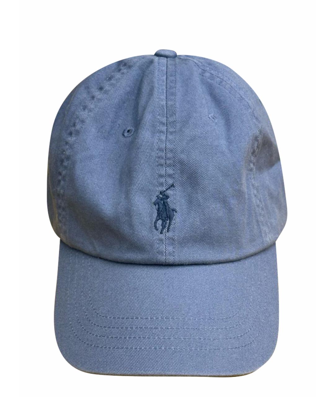 POLO RALPH LAUREN Синяя хлопковая кепка, фото 1