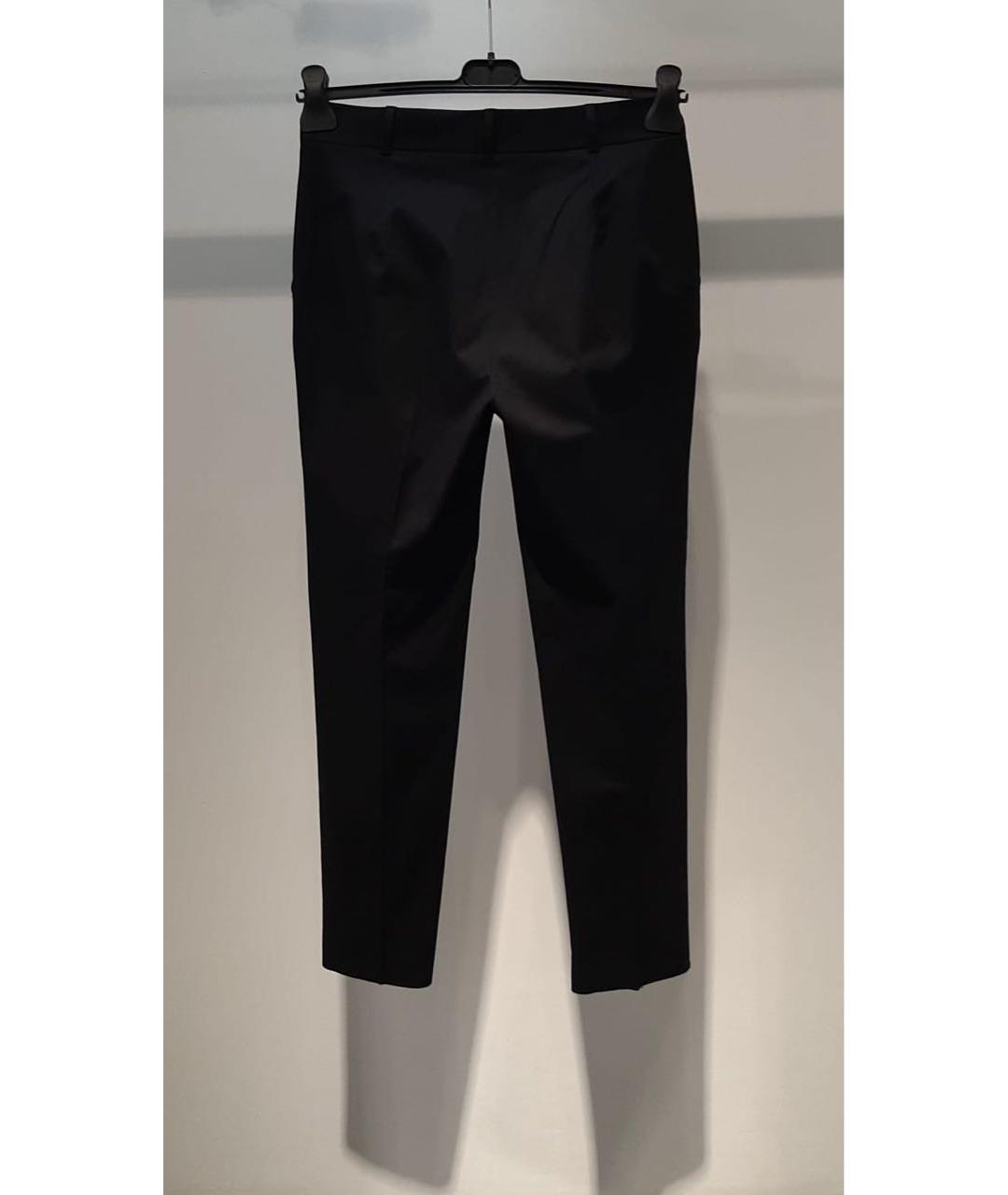 MAX MARA STUDIO Черные леггинсы и велосипедки, фото 2