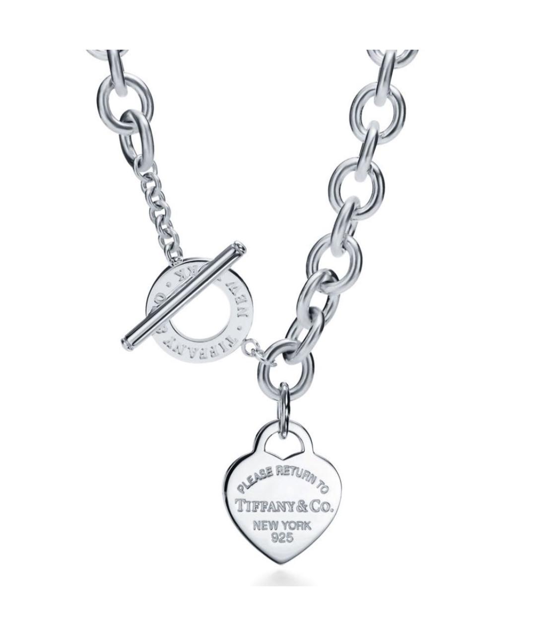 TIFFANY&CO Серебряное серебряное колье, фото 1