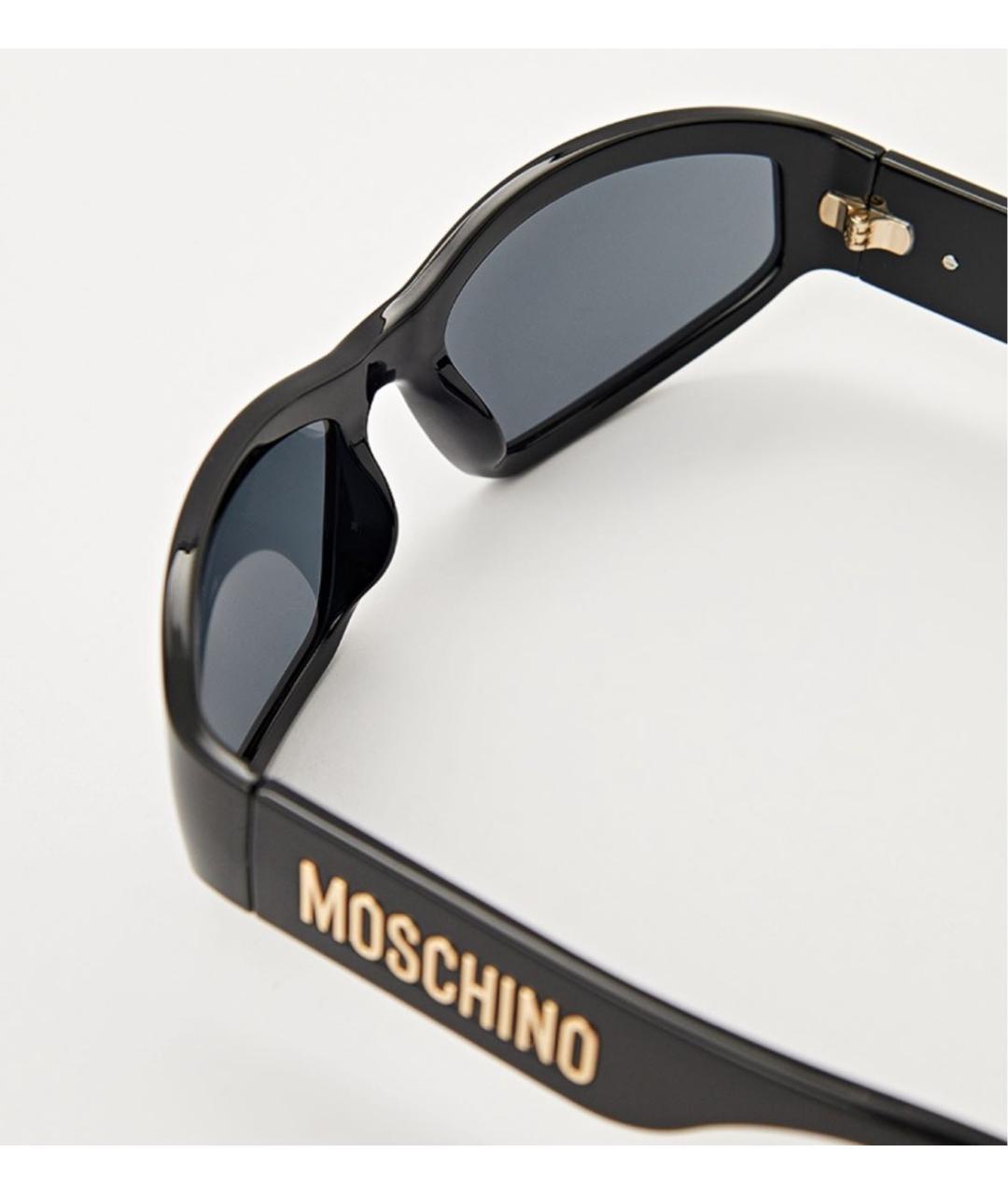 MOSCHINO Черные солнцезащитные очки, фото 2