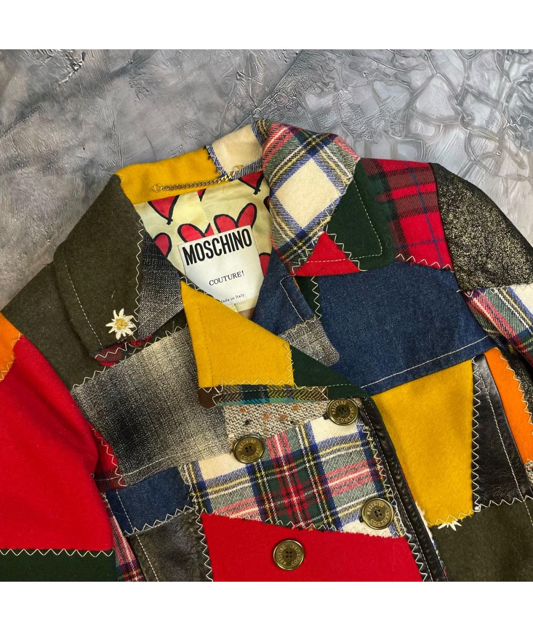 MOSCHINO Мульти пальто, фото 2