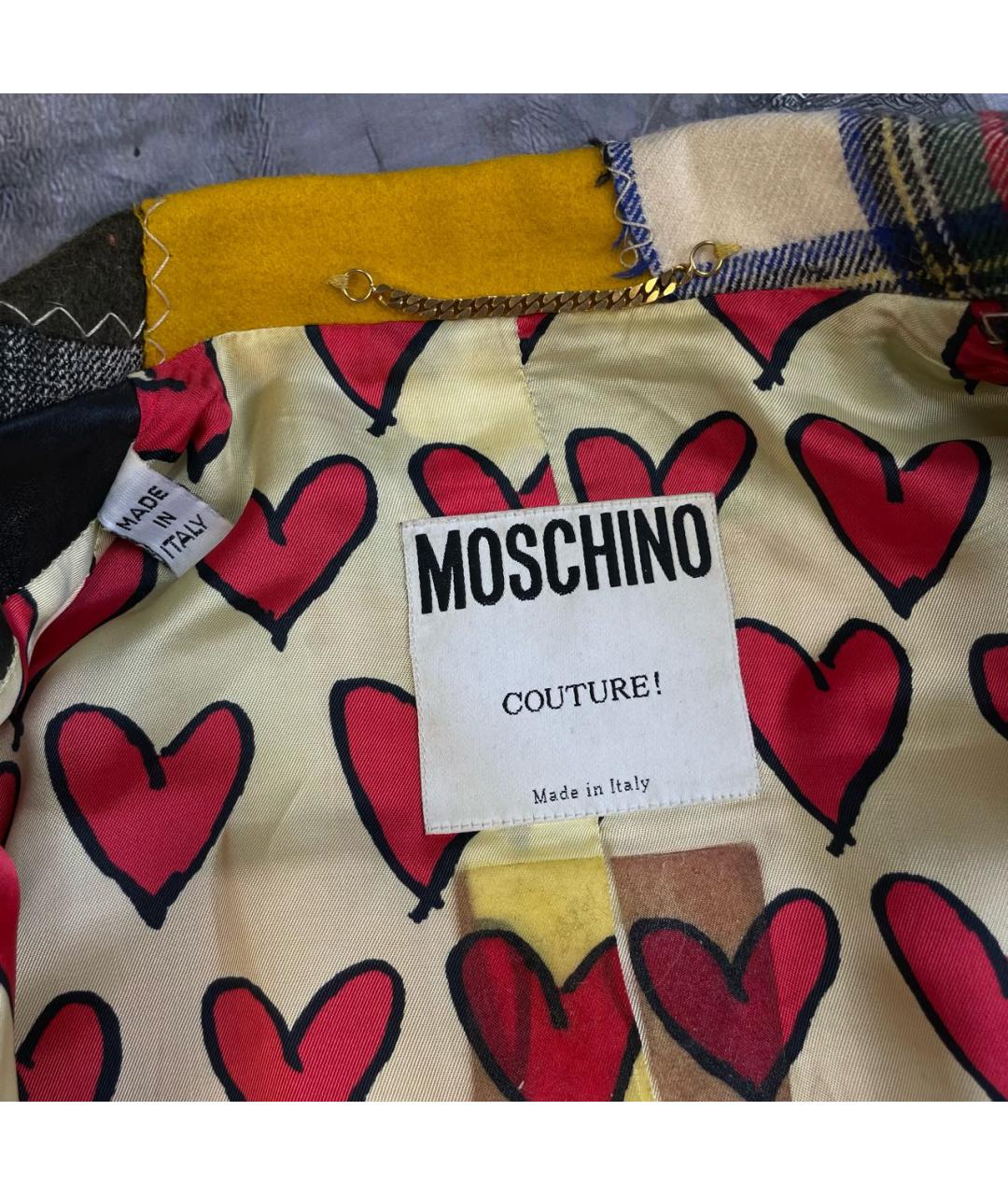 MOSCHINO Мульти пальто, фото 7