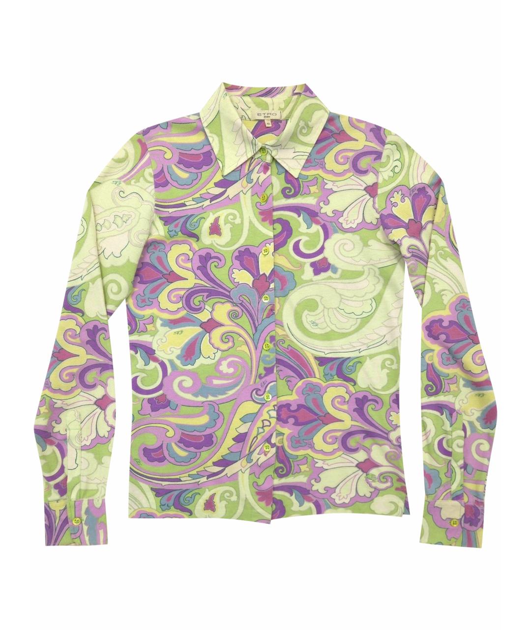 ETRO Мульти хлопковая рубашка, фото 1