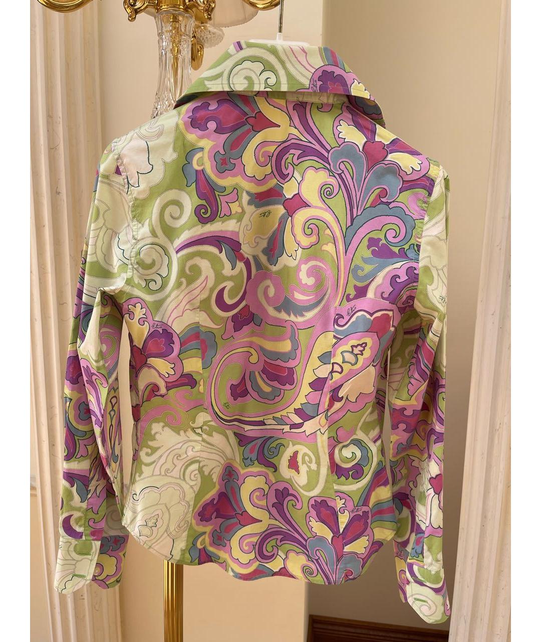 ETRO Мульти хлопковая рубашка, фото 2