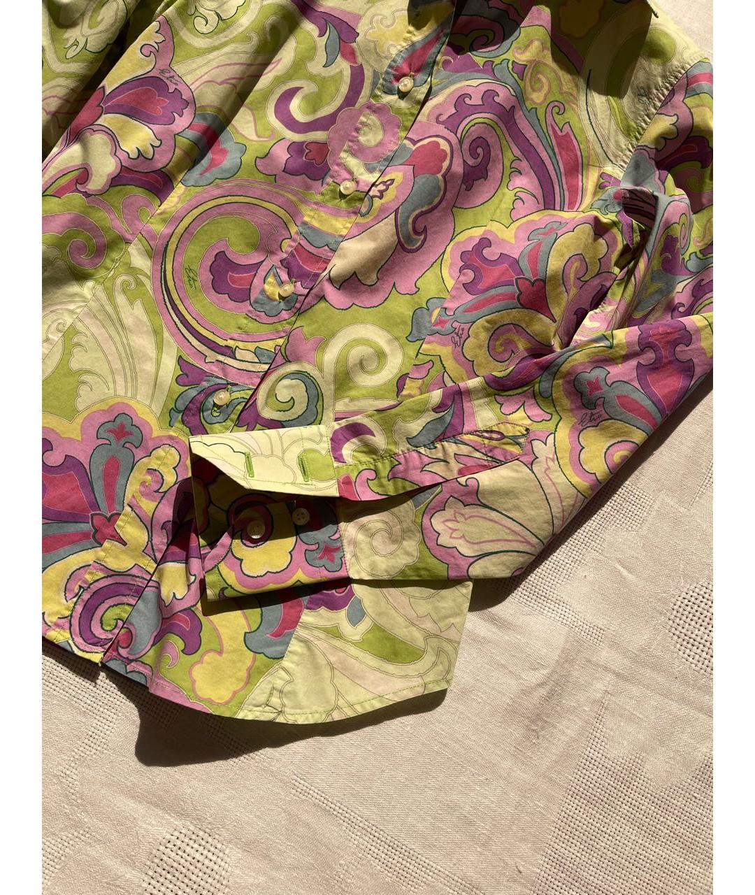 ETRO Мульти хлопковая рубашка, фото 6