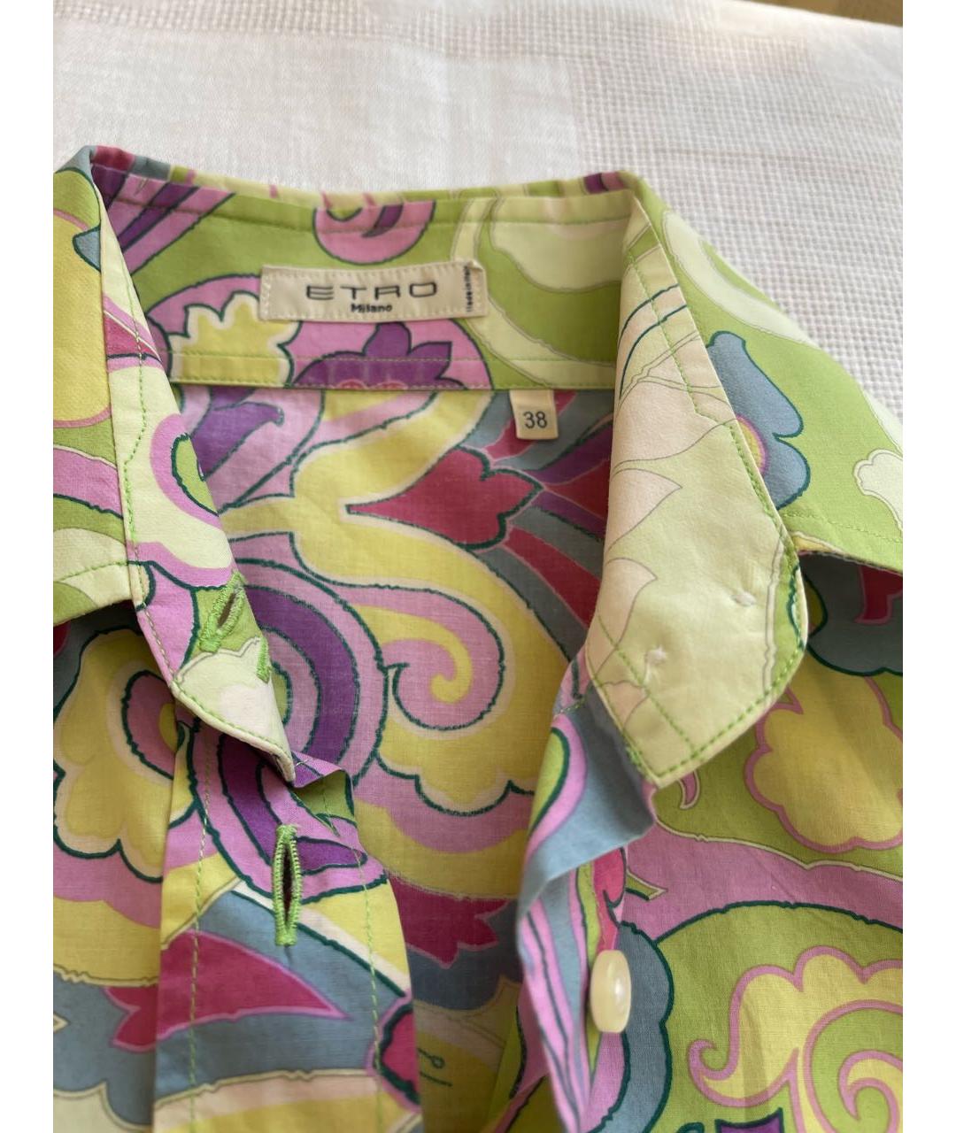 ETRO Мульти хлопковая рубашка, фото 3
