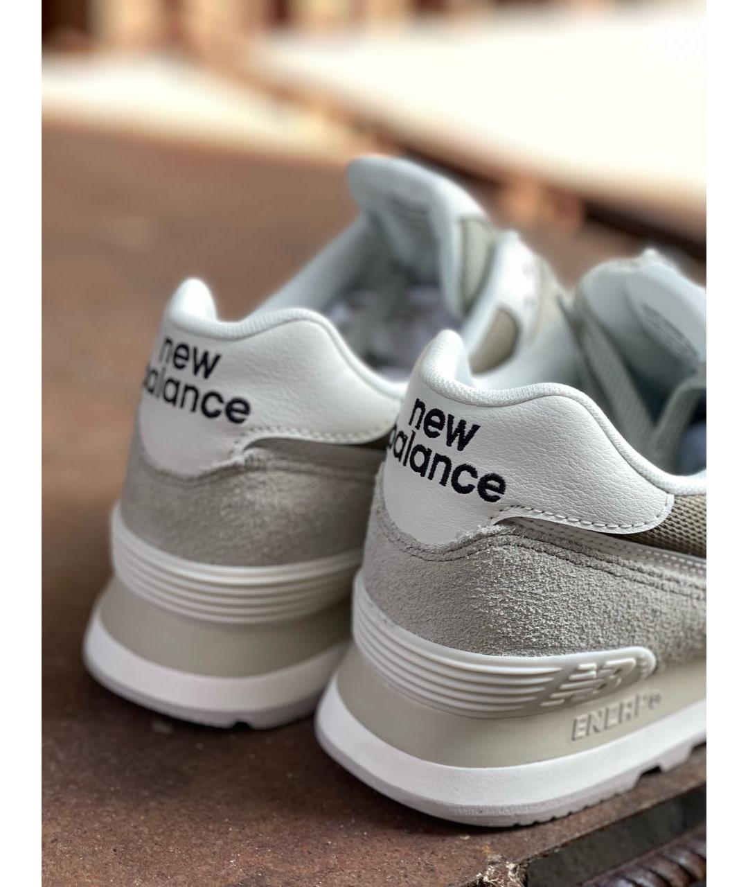 NEW BALANCE Зеленые замшевые кроссовки, фото 7